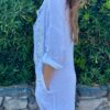 Iseo - Vestido Camisola de Lino Frescura Italiana