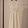 Bernina – Vestido Bordado de Lino