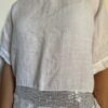 Cadini – Blusa de Lino con Brillo