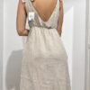 Bernina – Vestido Bordado de Lino